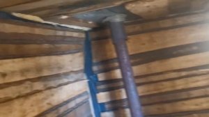 Баня своими руками из горбыля. Мощная парилка. Очень бюджетная банька!