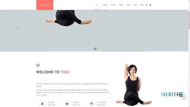 Yogi - Health Beauty and Yoga WordPress Theme Ansel Pacey смотреть онлайн