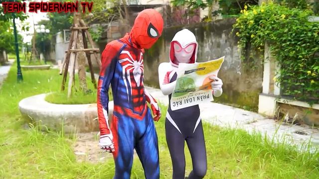 TEAM SPIDER-MAN IN REAL LIFE || JOKER ATTACKS RED SPIDER + MORE ( RESCUE ACTION STORY ) смотреть онлайн