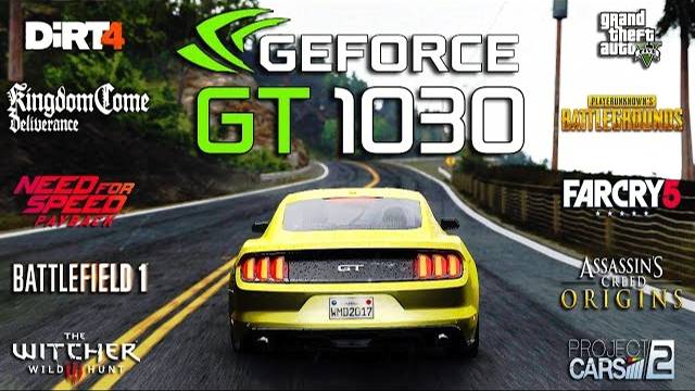 NVIDIA GT 1030 Test in 10 New Games смотреть онлайн