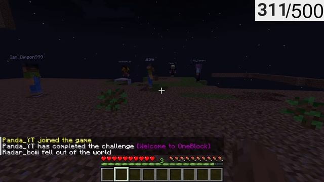 ONE Block PUBLIC SMP | JAVA + PE EDITION | MINECRAFT SURVIVAL LIVE смотреть онлайн
