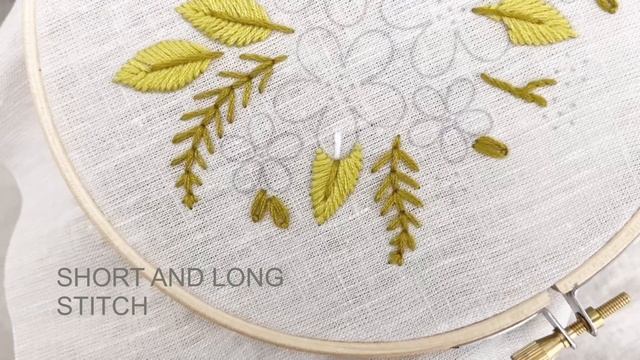 Free Printable Hand Embroidery Pattern for Beginners, How to embroider a bouquet. смотреть онлайн