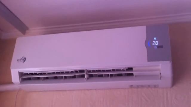 Кондиционер EWT G-092 GS. Первый запуск и описание смотреть онлайн