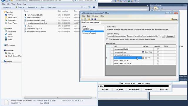 Include SQLite DB file while Deployment on VS 2010 Part 2 смотреть онлайн