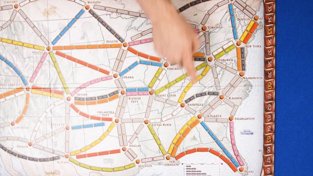 Comment jouer aux Aventuriers du Rail смотреть онлайн