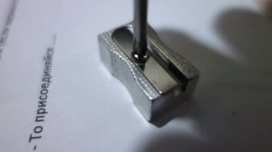 Как заточить точилку для карандашей