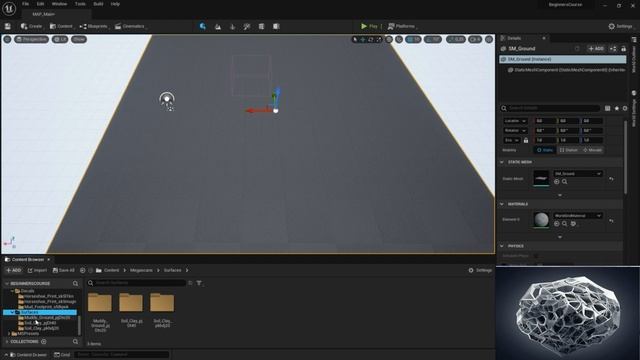 23 Создание материала Земли (ландшафта) в Unreal Engine (Creating a Blend Material) смотреть онлайн