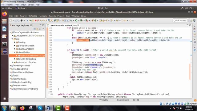 MapReduce and Design Patterns - Structured to Hierarchical Pattern Example смотреть онлайн
