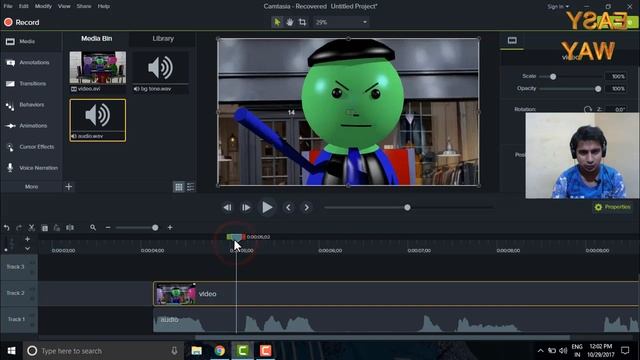 How To add Audio in Your Render cartoon Video Blender 3D Animation Tutorial Part 22 in Hindi смотреть онлайн