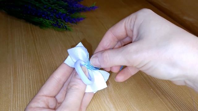 Diy Простой Способ Бантики для волос из кожзама Резинки для девочек смотреть онлайн
