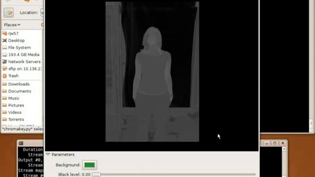 Chroma key: Python image processing using Firtree смотреть онлайн