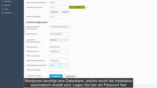 CMS/WordPress-Installation in Plesk (Obsidian) смотреть онлайн