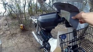 Обзор скутера Хонда Супер Каб | Приготовление еды на берегу моря | Дальняк на скутере | Серия 4