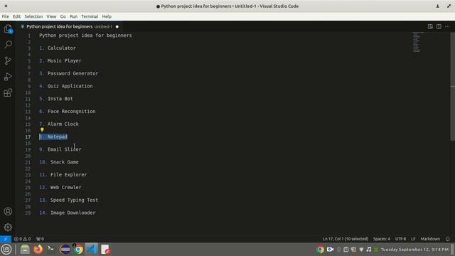Python Project Ideas for Beginners смотреть онлайн
