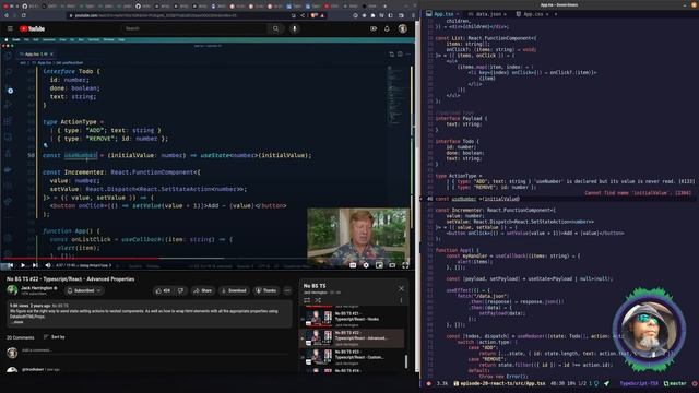 Watch Me Code: Learning TypeScript - React Advanced Properties - Part 1 смотреть онлайн