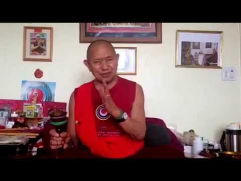 Кьябдже Гарчен Ринпоче российским ученикам. Субтитры.