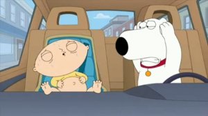 Малыш Стьюи рожает в автомобиле #прикол #Гриффины #мульт #роды