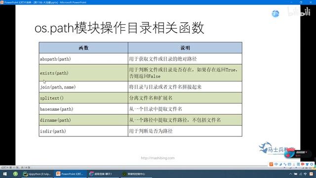 Python从入门到精通 第134集 os path模块的常用方法 课堂案例 смотреть онлайн