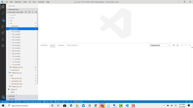 Visual Studio Code: Working with GitHub, run and test c++ source code. смотреть онлайн