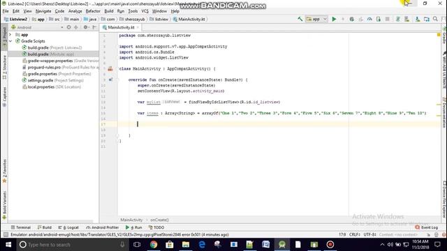 5- Android Kotlin Listview Urdu/Hindi.. смотреть онлайн