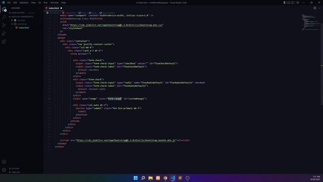 9 Bootstrap Range and Input Group | bootstrap bangla tutorial смотреть онлайн