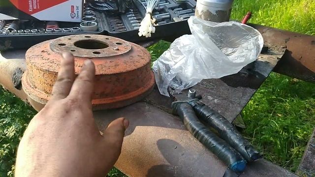 Замена троса ручника ваз 2110-2112...