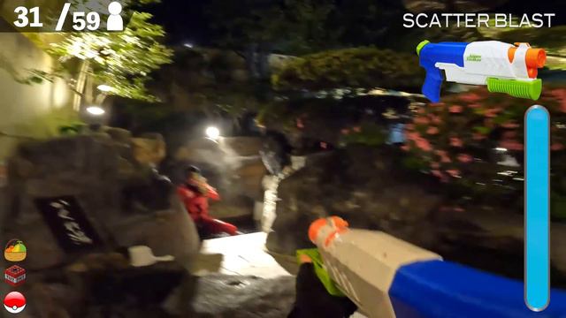 Nerf War | Water Park & SPA Battle 20 (Nerf First Person Shooter) смотреть онлайн