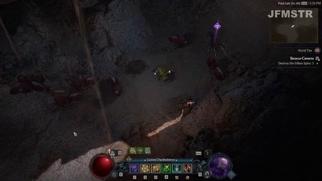 Aspect of Echoing Fury Sirocco Caverns Location Diablo 4 смотреть онлайн