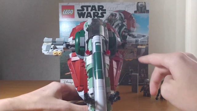 Обзор на LEGO Star Wars (75312) Звездолет Бобы Фетта на русском языке!