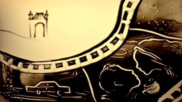 Видео-ролик из песка по вашему сценарию. Песочное шоу. смотреть онлайн