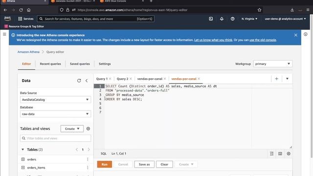 Consulte dados com o AWS Athena - Português смотреть онлайн