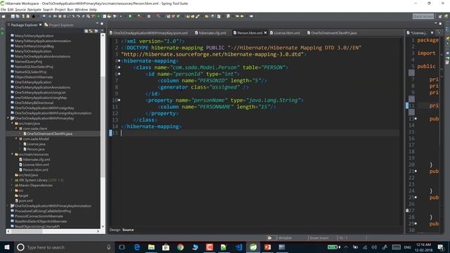 Lesson - 64 : Hibernate - One To One With Primary Key using XML and Annotation based Configuration смотреть онлайн
