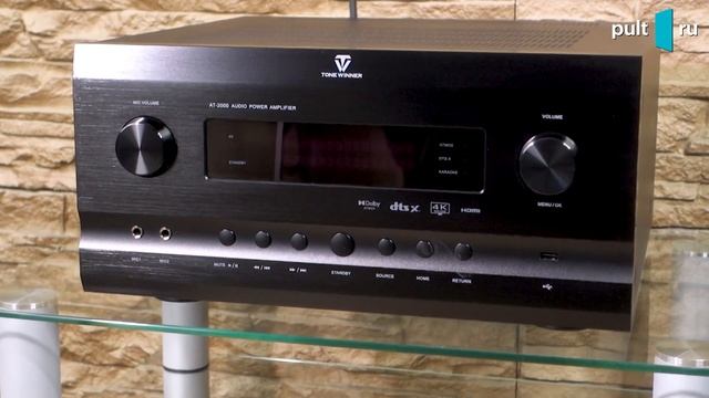 AT-2000 — флагманский AV-усилитель Tone Winner. Много мощности и 11 каналов усиления. смотреть онлайн