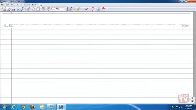 Annotating A Document In Windows Journals смотреть онлайн