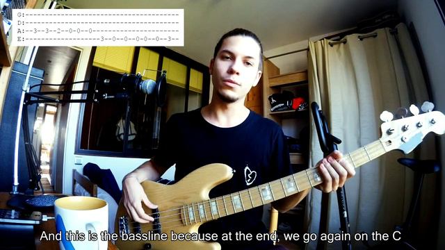 How to Play "Falling Down" on Bass [Tutorial with Tabs] (Lil Peep & XXXTENTACION) смотреть онлайн