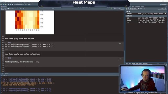Data Products - Heatmaps - Exploratory Data Analysis with R смотреть онлайн