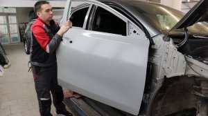 Продрали бочину на новой киа цирато