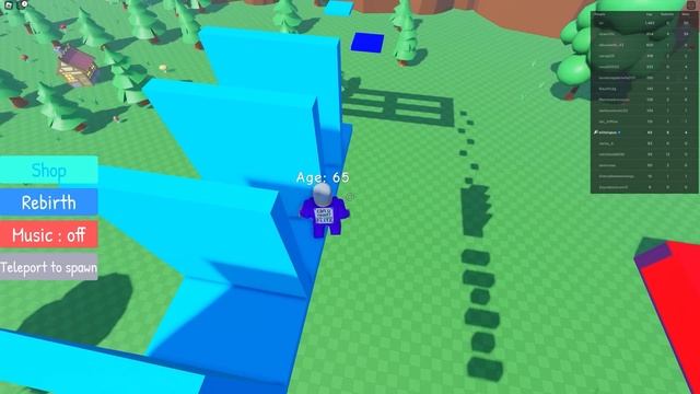 Roblox BUT Every Second You Get 1+ Year Older