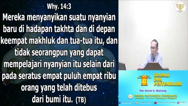 IBADAH DOA PENYEMBAHAN, 27 JULI 2021 - Pdt. Daniel U. Sitohang смотреть онлайн