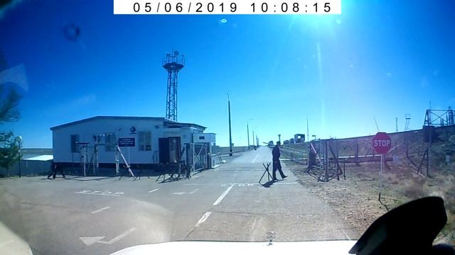 На машине по космодрому. Байконур 2019. смотреть онлайн