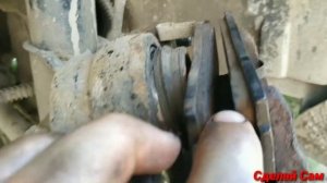 Замена передних тормозных колодок и пыльников направляющих суппортов geely ck 2.