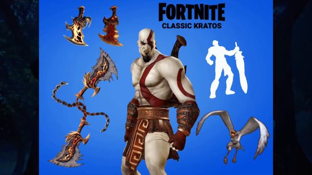 NEW KRATOS SKIN (CLASSIC) FORTNITE SWORDS OF CHAOS AND ANCIENT KRATOS ARRIVE IN SEASON 2? смотреть онлайн