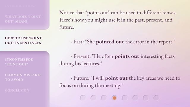 Unlocking English: Master the Phrase "Point Out" смотреть онлайн