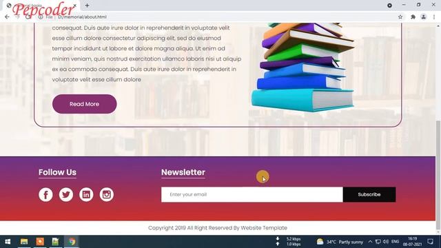 Memorial Book Free Template using CSS, Bootstrap, jQuery, Responsive Template | Pepcoder смотреть онлайн