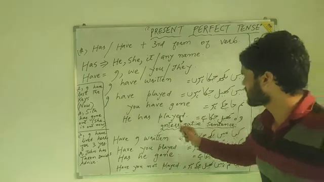 Present perfect tense|Its structure and uses|Examples смотреть онлайн