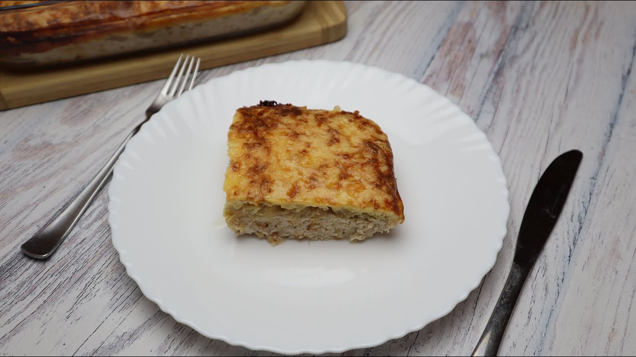 Рецепт - ВКУСНАЯ КУРИНАЯ ЗАПЕКАНКА С ЯБЛОКОМ В ДУХОВКЕ/Быстрый ужин для всей семьи!! смотреть онлайн