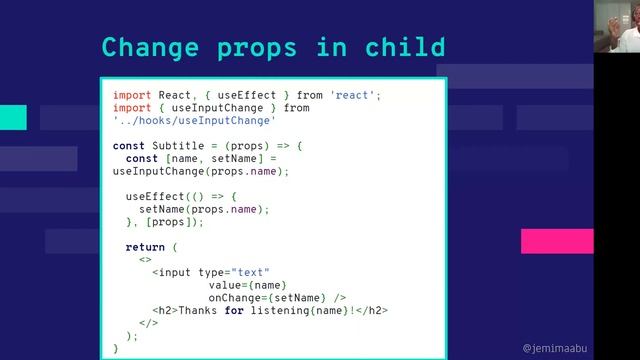 Jemima Abu - State Management For React Applications at React Live Conference Online смотреть онлайн