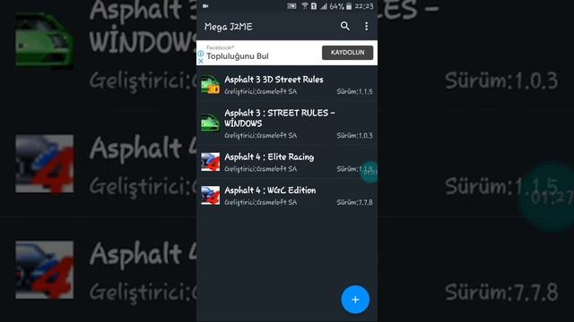 ASPHALT 4 : WGC EDİTİON / Uptade 2010 | DOWLOAD ● SUPPORT ALL ANDROİD DEVİCES смотреть онлайн