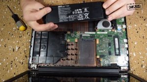 Как разобрать ноутбук ASUS x553m . Чистка от пыли и замена термопасты.