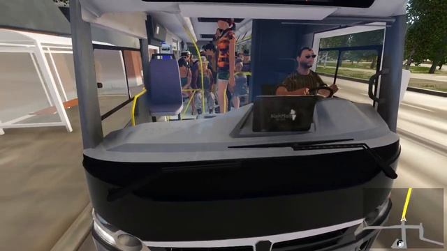 Играю в Bus Driver Simulator на слабом пк с ужасной графикой смотреть онлайн